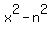 x%5E2+-+n%5E2