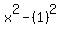 x%5E2-%281%29%5E2