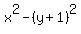 x%5E2-%28y%2B1%29%5E2