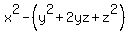x%5E2-%28y%5E2%2B2yz%2Bz%5E2%29