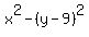 x%5E2-%28y-9%29%5E2