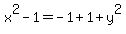 x%5E2-1=-1%2B1%2By%5E2