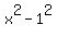 x%5E2-1%5E2