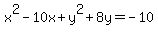 x%5E2-10x%2By%5E2%2B8y=-10