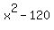 x%5E2-120