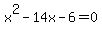 x%5E2-14x-6=0