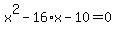 x%5E2-16%2Ax-10=0