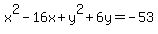 x%5E2-16x%2By%5E2%2B6y=-53