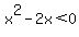 x%5E2-2x%3C0