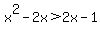 x%5E2-2x%3E2x-1