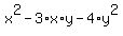 x%5E2-3%2Ax%2Ay-4%2Ay%5E2