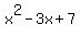 x%5E2-3x%2B7