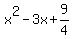 x%5E2-3x%2B9%2F4