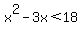 x%5E2-3x%3C18