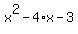 x%5E2-4%2Ax-3
