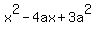 x%5E2-4ax%2B3a%5E2