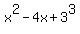 x%5E2-4x%2B3%5E3