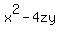 x%5E2-4zy