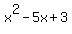 x%5E2-5x%2B3