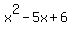 x%5E2-5x%2B6