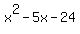 x%5E2-5x-24