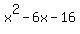 x%5E2-6x-16