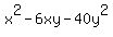 x%5E2-6xy-40y%5E2