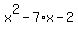 x%5E2-7%2Ax-2
