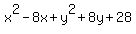 x%5E2-8x%2By%5E2%2B8y%2B28