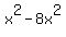 x%5E2-8x%5E2