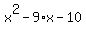 x%5E2-9%2Ax-10