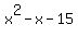 x%5E2-x-15