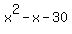 x%5E2-x-30
