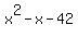 x%5E2-x-42