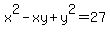 x%5E2-xy%2By%5E2+=+27