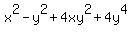 x%5E2-y%5E2%2B4xy%5E2%2B4y%5E4