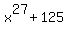 x%5E27+%2B+125