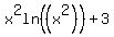 x%5E2ln%28%28x%5E2%29%29%2B3