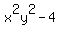x%5E2y%5E2-4