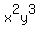x%5E2y%5E3
