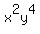 x%5E2y%5E4