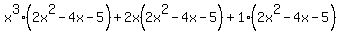 x%5E3%282x%5E2-4x-5%29%2B2x%282x%5E2-4x-5%29%2B1%282x%5E2-4x-5%29