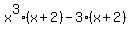 x%5E3%28x+%2B+2%29+-+3%28x+%2B+2%29