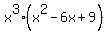 x%5E3%2A%28x%5E2-6x%2B9%29