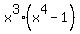 x%5E3%2A%28x%5E4-1%29