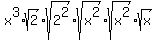 x%5E3%2Asqrt%282%29sqrt%282%5E2%29sqrt%28x%5E2%29sqrt%28x%5E2%29sqrt%28x%29