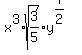 x%5E3%2Asqrt%283%2F5%29%2Ay%5E%287%2F2%29+