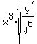 \"x%5E3%2Asqrt%28y%2Fy%5E6%29\"