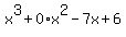 x%5E3%2B0%2Ax%5E2-7x%2B6