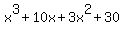 x%5E3%2B10x+%2B+3x%5E2%2B30